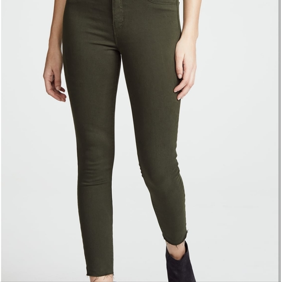 L'agence Margot Skinny High Rise in Army Green size 26 - Picture 1 of 7